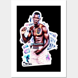 israel adesanya Posters and Art